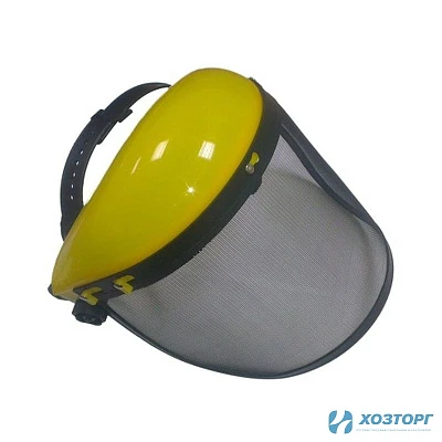 Маска защитная для бензотриммера ВАРЯГ с сеткой (1/50)