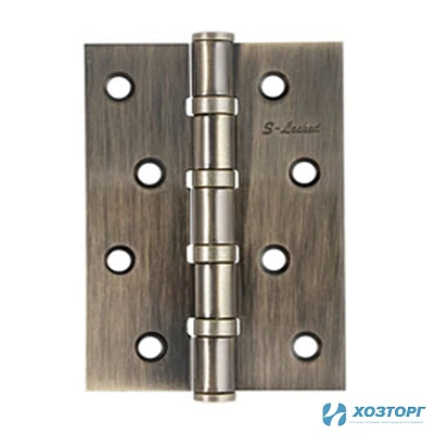 Петля S-Locked L-100*70*3,0 -4ВВ-AB бронза (цена за одну штуку) 120274 (2/100)