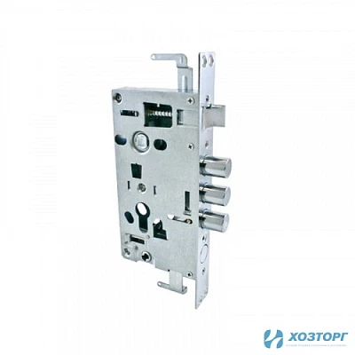 Замок врезной АЛЛЮР СТАНДАРТ ЗВ1-08A-B СТ, без ц/мех.б/о для кит.металл.дверей 9329 (1/20)