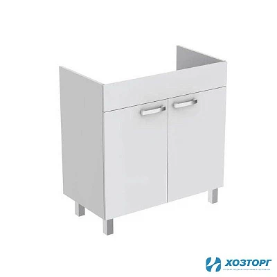 Подстолье под мойку на кухню 800х500 мм с дном (белый) 00843 (MDW) (1/1)