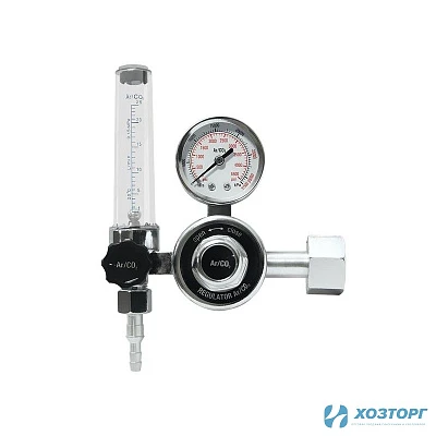 Регулятор расхода газа VARTEG УРГ-40(аргоновый/углекислотный) 6525 (1/12)