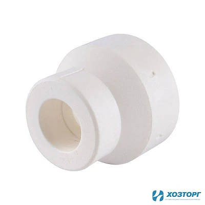 Муфта соединительная переходная 40*32 вн-вн Damento белый (10/360)