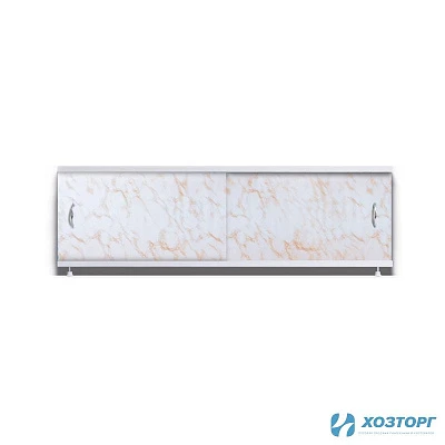 Экран под ванну 1,5м, "Оптима" (026-коричневый камень), пластик (1/4)