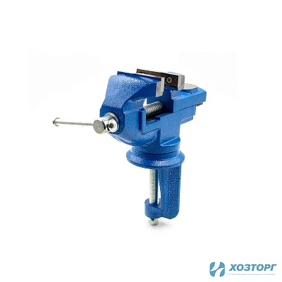 Тиски настольные с поворотным механизмом 50 мм ВАРЯГ (1/10)