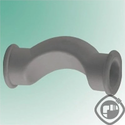 Обводное колено раструбное 20 R-ТВ серый 031093501 (30/330)