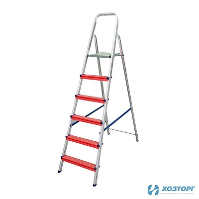 Стремянка алюминиевая комбинированная Europa Color 6 ст, SARAYLI 2306 (1/1)