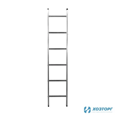 Лестница приставная односекционная 6 ступеней, ВАРЯГ 1*6, 1,72м (1/5)