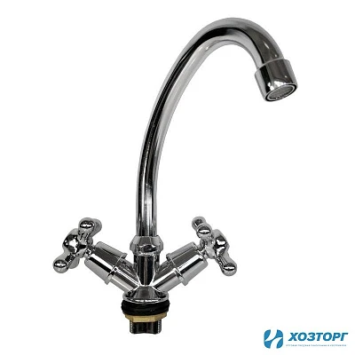 Смеситель кухня ВЕГA 126-14 1/2 керамика на мет гайке (0/0)