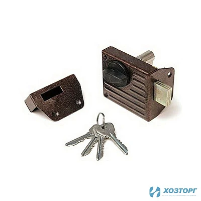 Замок накладной Зенит-ЗН-1-2.1  медь  00007276  (1/16)