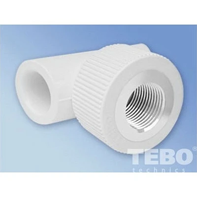 Тройник комбинированный вн. рез.32*1/2 R-ТВ белый 030043306 (10/70)