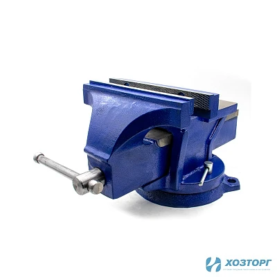 Тиски слесарные с наковальней и поворотным механизмом 200 мм ВАРЯГ (1/1)