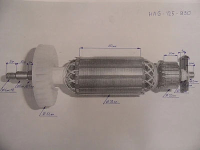 Ротор GRAMEX HAG-125-950