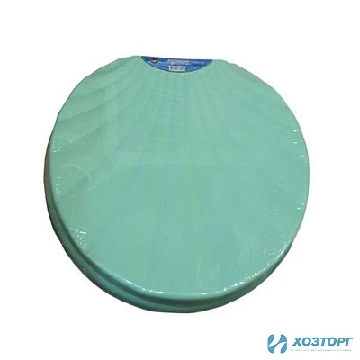 Сиденье для унитаза жесткое "РАКУШКА" салатовый (1/10)