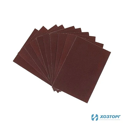 Шлиф-шкурка водостойкая тканевая основа 170 х 240 мм ЗЕРНО Р400  (10шт/уп) ЛУГА цена за штуку (10/240)