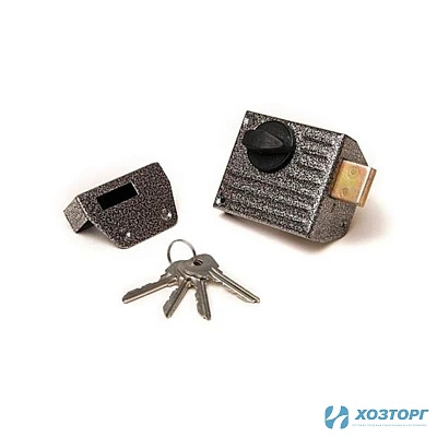 Замок накладной Зенит-ЗН-1-2.1  серебро  00006989  (1/16)