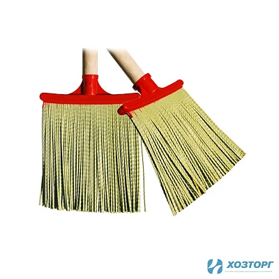 Метла садовая №3   "ШИРОКАЯ"   полипропилен, без черенка (1/30)