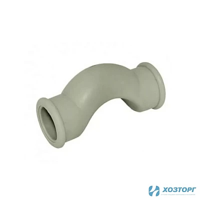 Обводное колено раструбное 20 Damento серое (20/540)