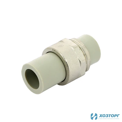 Соединение разборное 32 Damento серый (5/90)