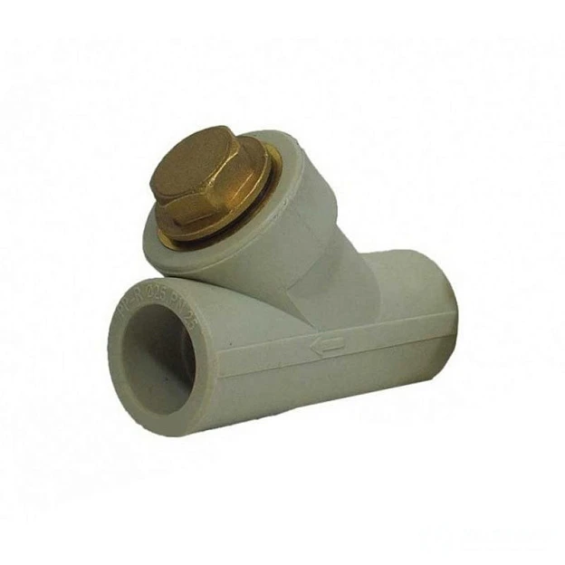 Фильтр сетчатый 25 вн/вн Damento серый (5/100)