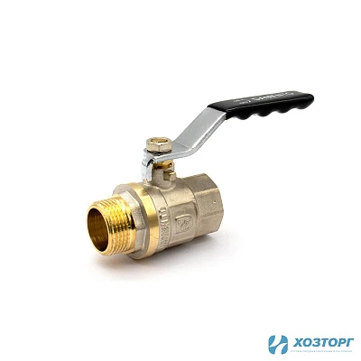 Кран шаровой Damento 2" В-Н ручка гайка-штуцер (2/16)