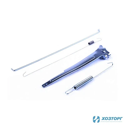 Рычаг прив.дросельной засл.(с тягой и пружиной) для двигателей 177F