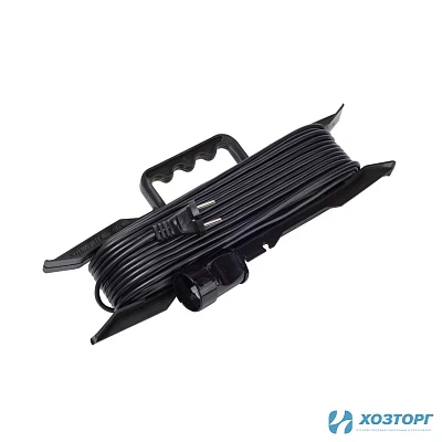 Удлинитель на рамке У1С-1-10 1 розетка, с заземлением, ПВС 3х2,5, 10м (1/6)