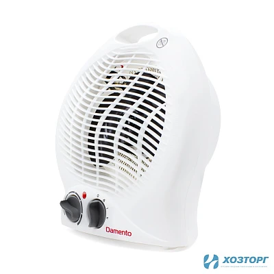 Тепловентилятор DAMENTO TE-01, мощность 2000 Вт, нагрев. эл. спираль, 3 реж.работы (1/8)