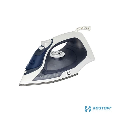 Утюг 2000Вт, керамическое покрытие, серый/IRIT IR-2237 (1/10)