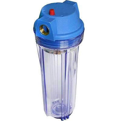 Фильтр магистральный  ITA 10" с  прозрач. корп. 1 " F20121-1 (1/12)