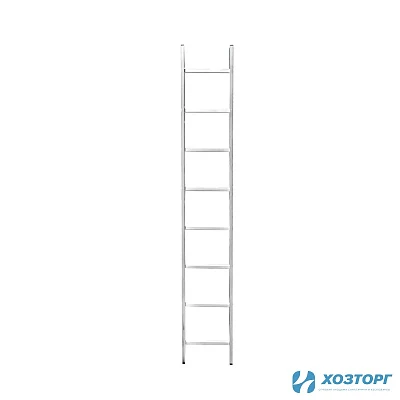 Лестница приставная односекционная 8 ступеней, СИЛАЧ 1*8, 2,29м (1/5)