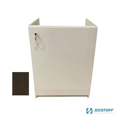 Подстолье под мойку на кухню 500х500 мм с дном, венге, в разборе, (MDW) (1/1)