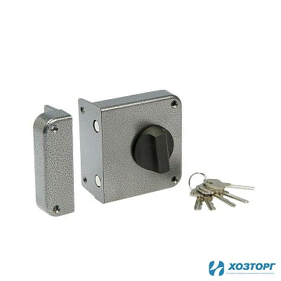 Замок накладной АЛЛЮР ЗН 1-2-3, 5 ключей  10731 (1/20)