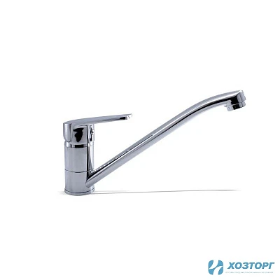 Смеситель  д/кухни DAMENTO AQWA CU01.02, шаровый, хром, излив 280 мм, п/шп (1/10)