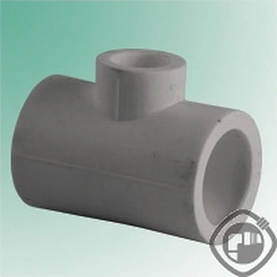 Тройник соединительный переходной 63*32*63 ТВ серый 031040239 (4/32)