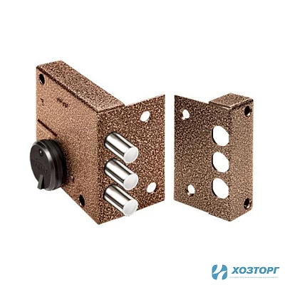 Замок накладной Эльбор 1.04.51.5.5.К Кремень 5237 (1/10)