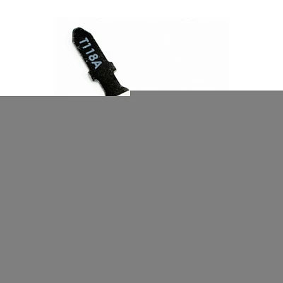 Набор пилок для лобзиков по стали, 2 шт/уп, Т118A HSS 75/50мм, шаг 1,2 мм, Bohrer 37301181 (1/10)