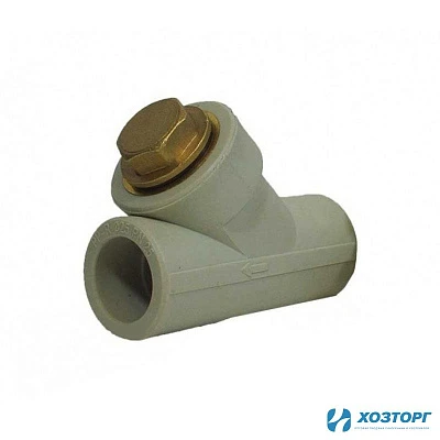 Фильтр сетчатый 32 вн/вн Damento серый (5/70)