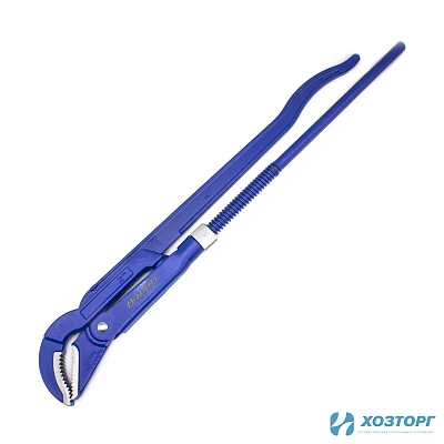 Ключ трубный рычажный изогнут. губы р-р 2", №3, тип "B", ВАРЯГ (1/12)