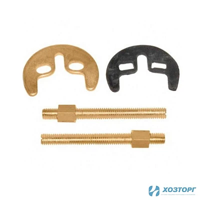 Крепление для смесителя, 2 винта, прокладка, скоба, PJ-0005-2, 00938 (1/50)