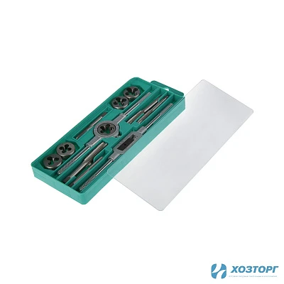 Набор метчиков и плашек 12 предметов, М6 - М12 TUNDRA 2705960 (1/24)