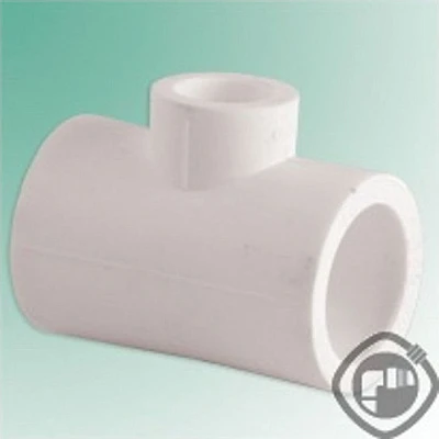 Тройник соединительный переходной 50*25*50 ТВ белый 030040228 (9/72)