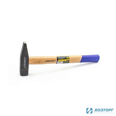 Молоток  500гр. с деревянной ручкой кованный ВАРЯГ (6/36)