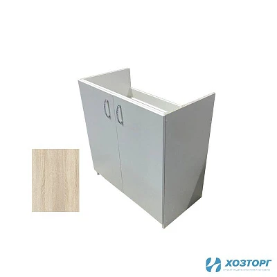 Подстолье под мойку на кухню 800х500 мм с дном, дуб сонома, в разборе, (MDW) (1/1)