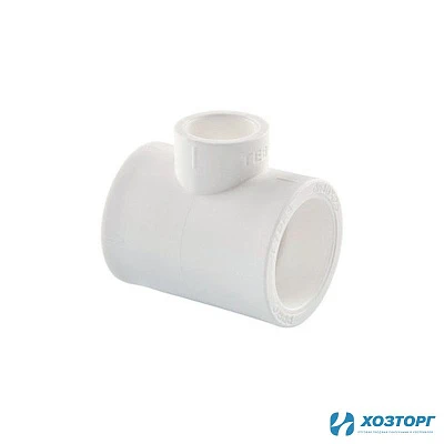 Тройник соединительный переходной 25*20*25 ТВ белый 030043206 (25/275)