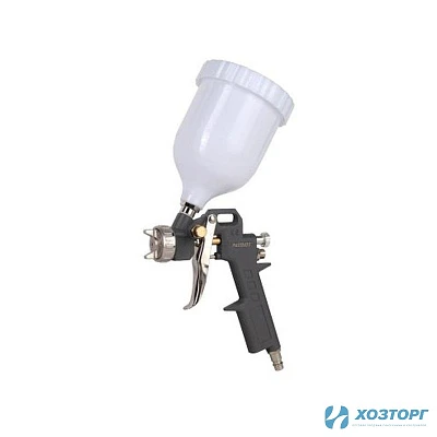 Пневмокраскораспылитель PATRIOT LV 162А, сопло 1,5мм, 141 - 200 л/мин, быстросъем 1/4'', верхний бачок 0,6 л. (1/20)