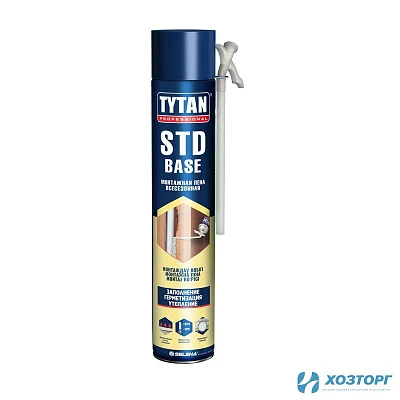 Пена монтажная TYTAN  PROFESSIONAL STD BASE всесезонная 750 мл, 15874 (1/12)