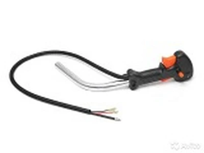 Ручка газа в сборе (рукоятка+трубка) б/триммера 43сс/52сс