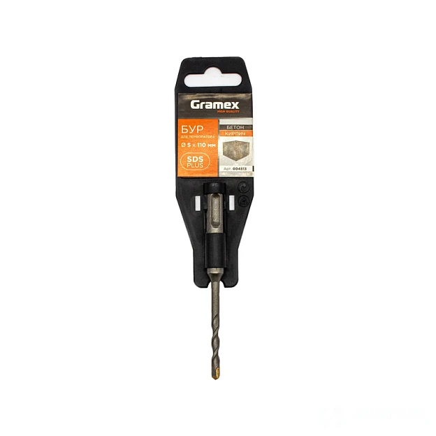 Бур  5 х 110мм SDS-Plus GRAMEX (3/250)