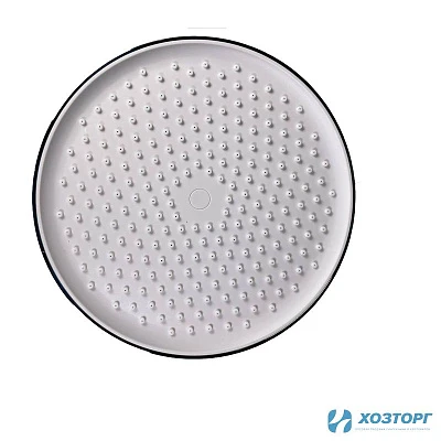 Тропический душ  DAMENTO DP 01-W, диаметр 250 мм, белый/хром, коробка (1/20)