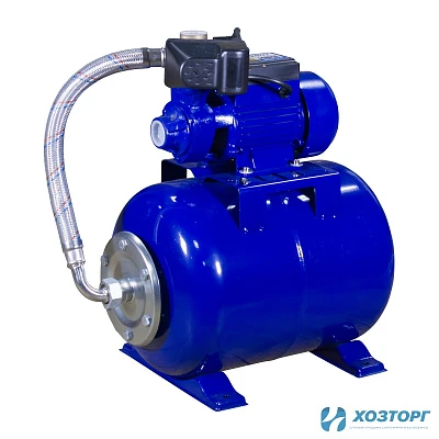 Станция автоматического водоснабжения  ВАРЯГ НВЧ 400 - 24 (400Вт, чугун, напор 30м, производ 30 л/мин, подкл1") (1/12)